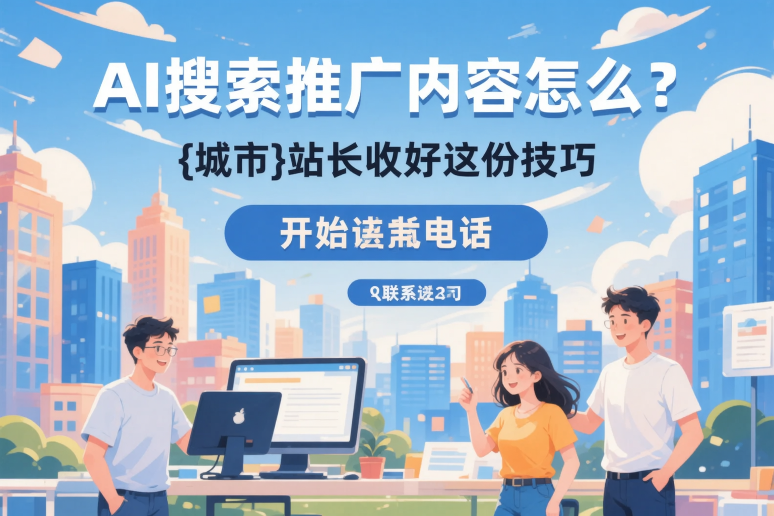 AI搜索推广内容怎么写？伊春站长收好这份技巧