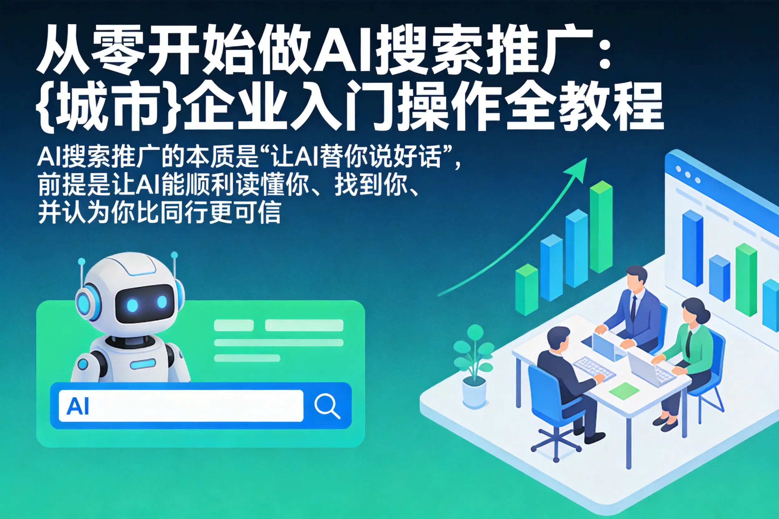 从零开始做AI搜索推广：伊春企业入门操作全教程