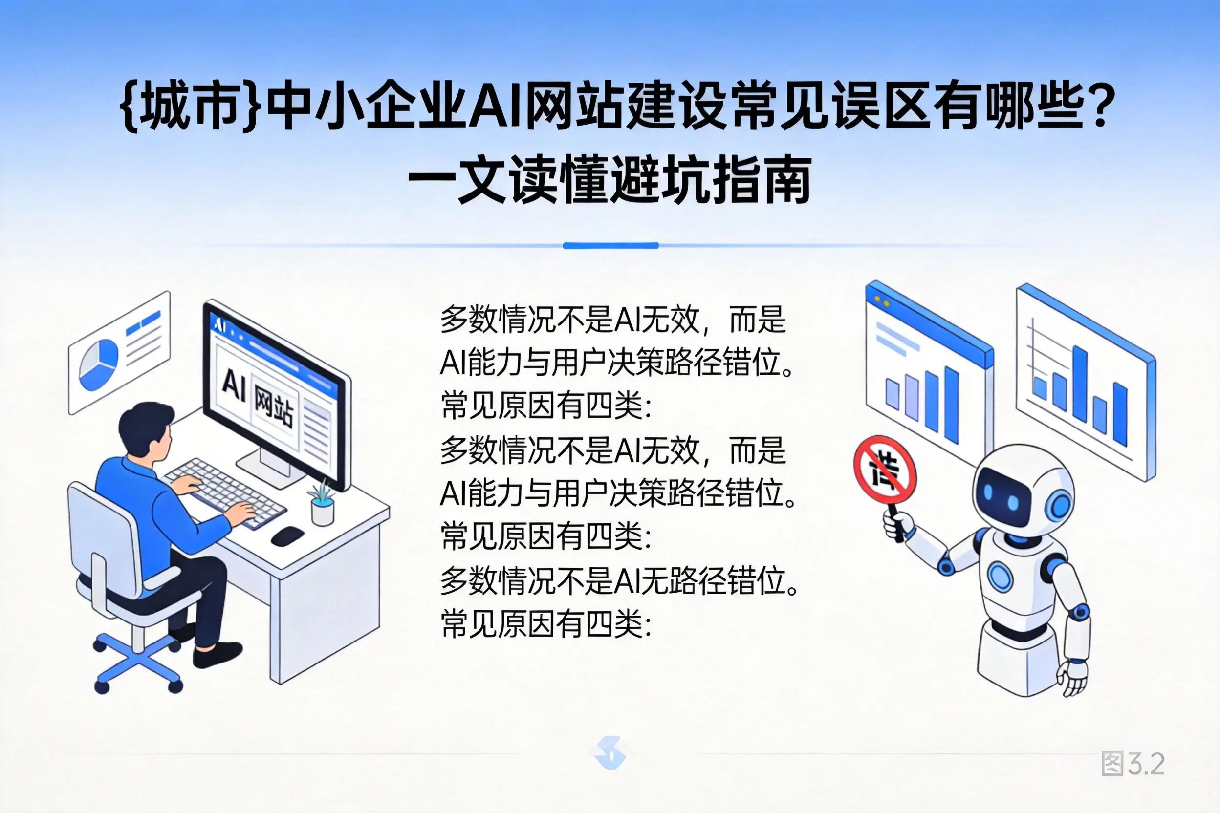 伊春中小企业AI网站建设常见误区有哪些?一文读懂避坑指南