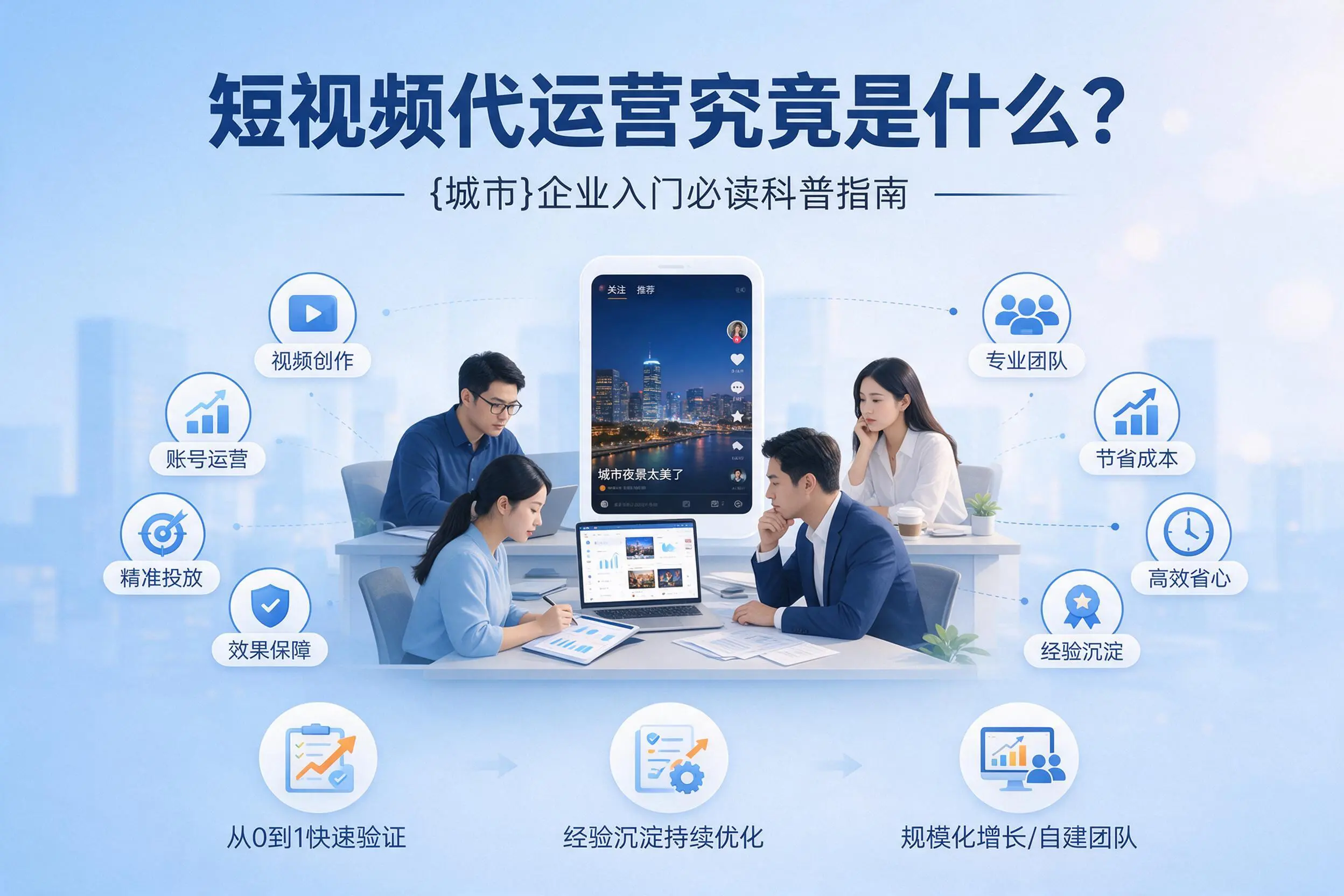 短视频代运营究竟是什么？伊春企业入门必读科普指南