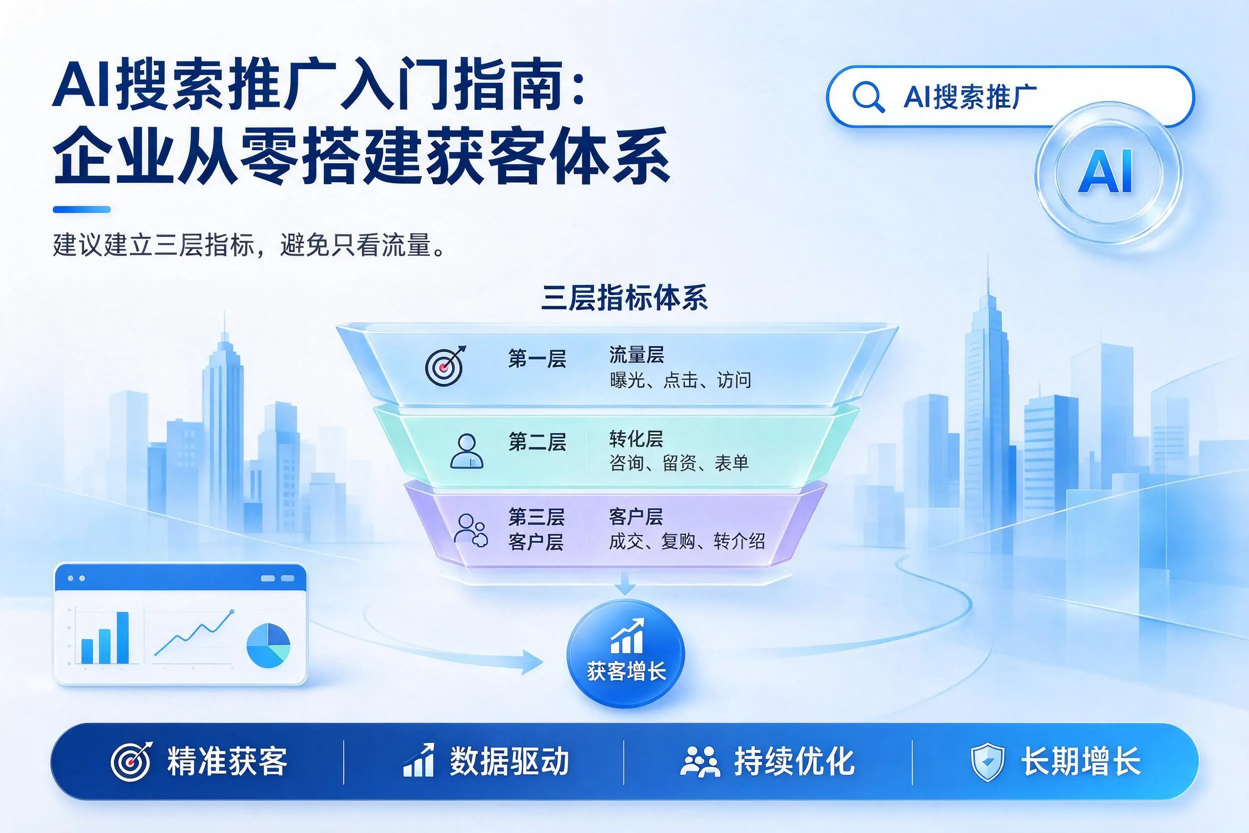 AI搜索推广入门指南:伊春企业从零搭建获客体系